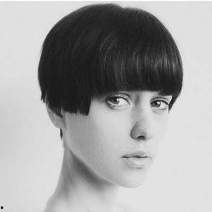 锅盖头型照片,潮流与个性的完美融合